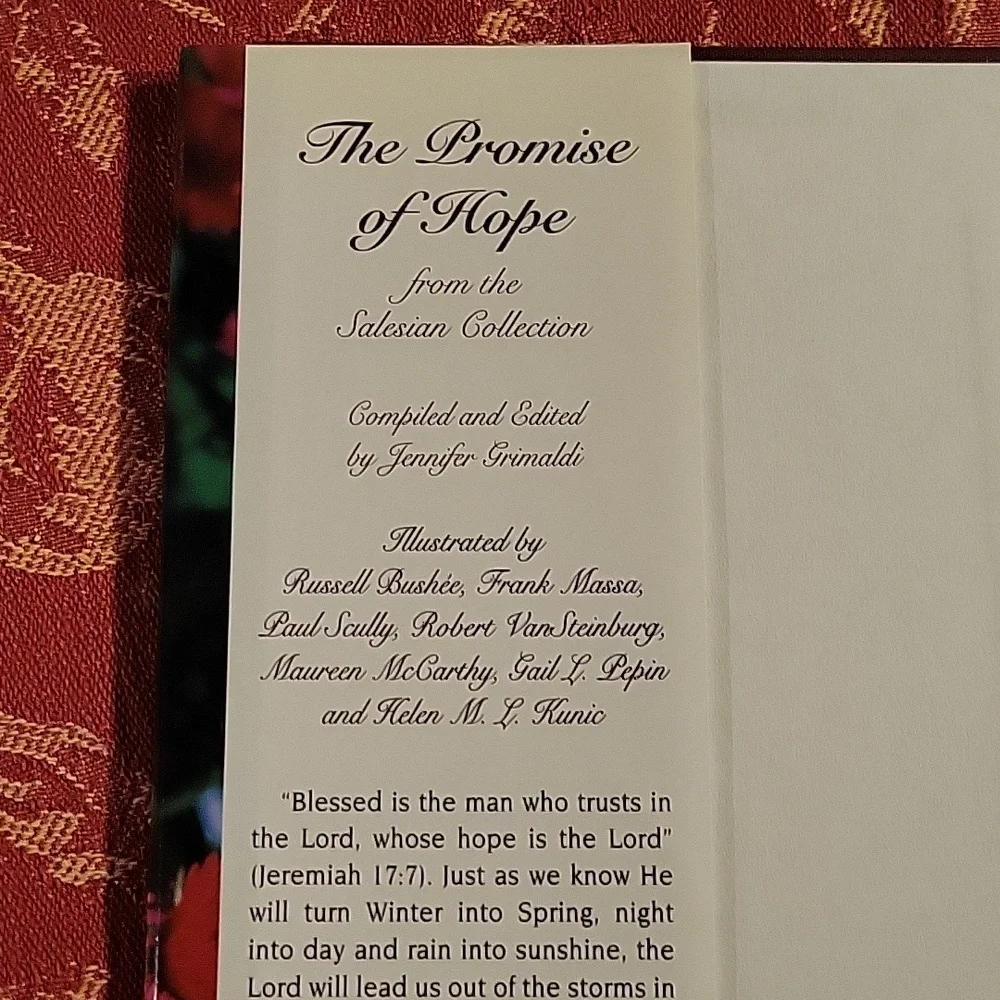 SALESIAN COLLECTION set of 3 books Splendor & Majesty Promise Of Hope Candles Of